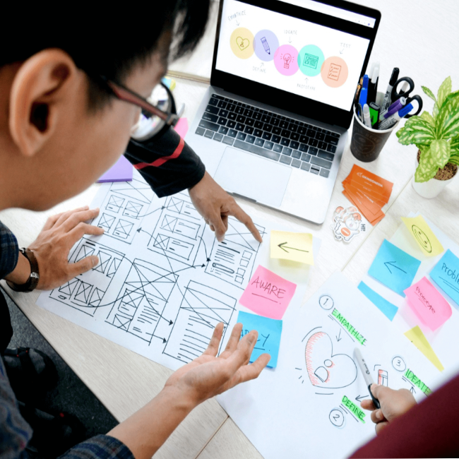 Key Benefits of Our UI/UX Design Solutions Key benefits of UI/UX design solutions: user-centered design, enhanced usability, and rapid prototyping.